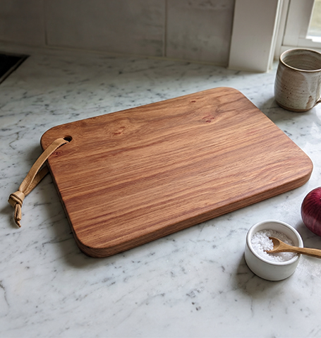 Home oakhaus studio kiaat cutting board