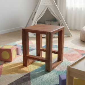 Home oakhaus studio oslo cube stool